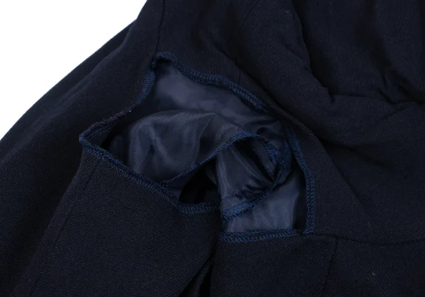 COMME des GARCONS Poly Back Frill Long Tail Jaket K-162815_006