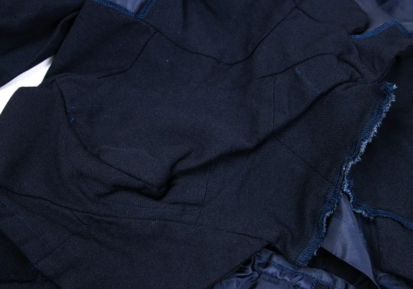 COMME des GARCONS Poly Back Frill Long Tail Jaket K-162815_007