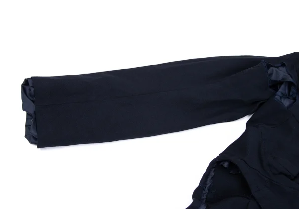 COMME des GARCONS Poly Back Frill Long Tail Jaket K-162815_008
