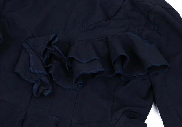 COMME des GARCONS Poly Back Frill Long Tail Jaket K-162815_013