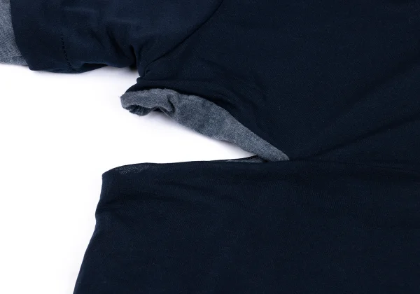 COMME des GARCONS Dyed Switching Layered Short Sleeve Cardigan K-162817_016