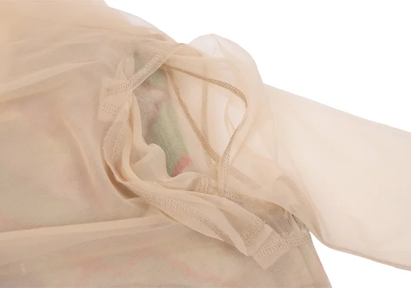 COMME des GARCONS Front Shaggy Floral Docking See Through Top K-162818_014