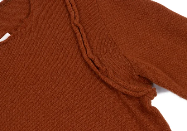COMME des GARCONS Fulling Outseam Knit Sweater K-162819_004
