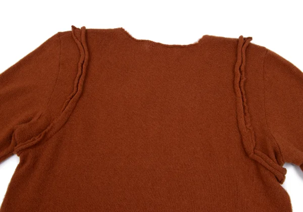 COMME des GARCONS Fulling Outseam Knit Sweater K-162819_011