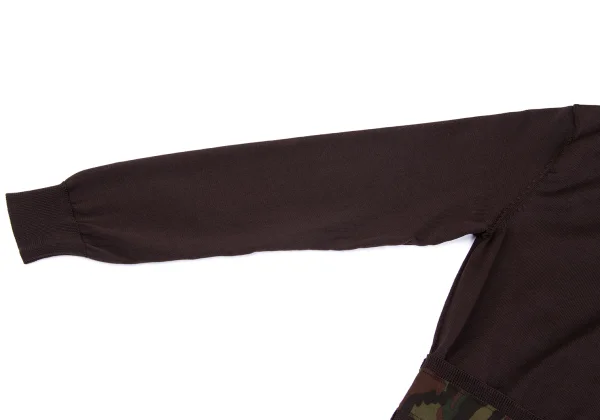 COMME des GARCONS Poly Camouflage Tape Knit Sweater K-162820_004