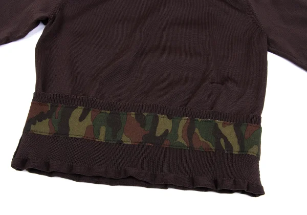 COMME des GARCONS Poly Camouflage Tape Knit Sweater K-162820_006