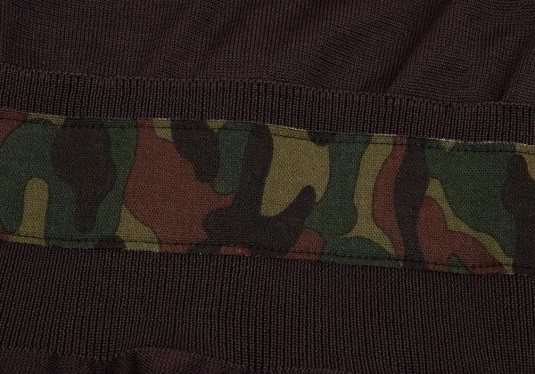 COMME des GARCONS Poly Camouflage Tape Knit Sweater K-162820_007