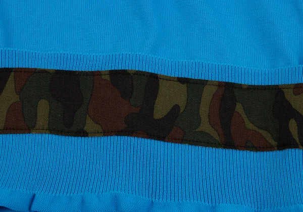 COMME des GARCONS Poly Camouflage Tape Knit Sweater K-162821_007