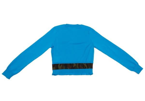 COMME des GARCONS Poly Camouflage Tape Knit Sweater K-162821_009