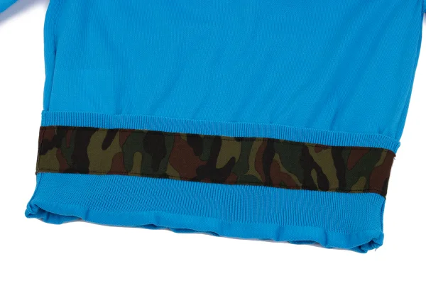 COMME des GARCONS Poly Camouflage Tape Knit Sweater K-162821_010