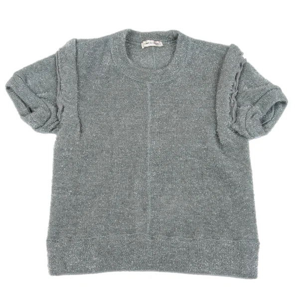 COMME des GARCONS Glitter Chenille Knit Sweater K-162822_002
