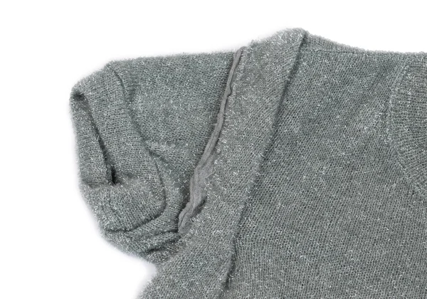 COMME des GARCONS Glitter Chenille Knit Sweater K-162822_005