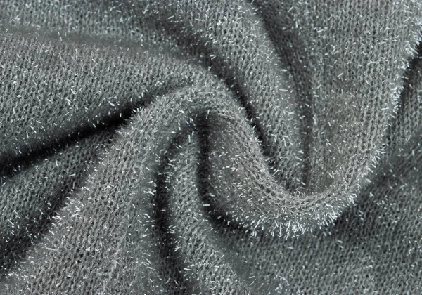 COMME des GARCONS Glitter Chenille Knit Sweater K-162822_011