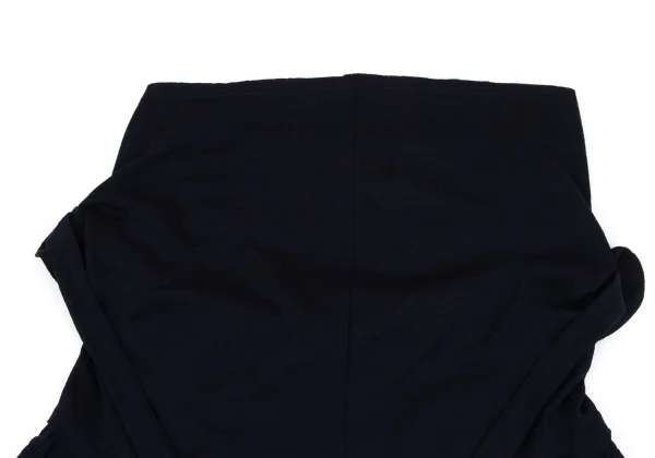 COMME des GARCONS Wool Round Collar Cord Design Sleeveless Top K-162823_004