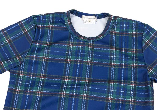 COMME des GARCONS Poly Checked T Shirt Size S(K-162826) | eBay