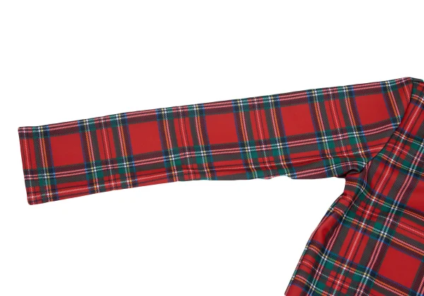 COMME des GARCONS Poly Checked T Shirt K-162827_005