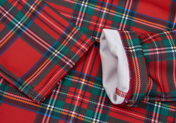 COMME des GARCONS Poly Checked T Shirt K-162827_006