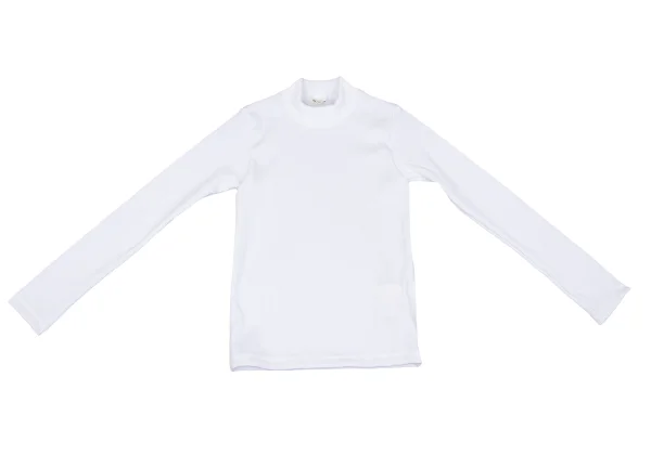 COMME des GARCONS Poly Mock Neck Rib T Shirt K-162830_002
