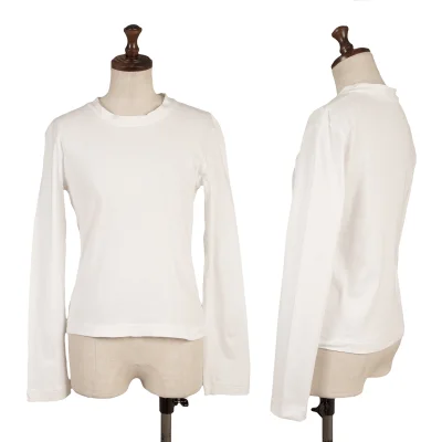 COMME des GARCONS Cotton Rib Neck T Shirt