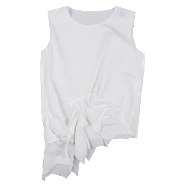 COMME des GARCONS Washed Hem Star Paste Sleeveless Blouse K-162833_002