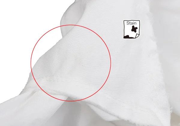 COMME des GARCONS Washed Hem Star Paste Sleeveless Blouse K-162833_008