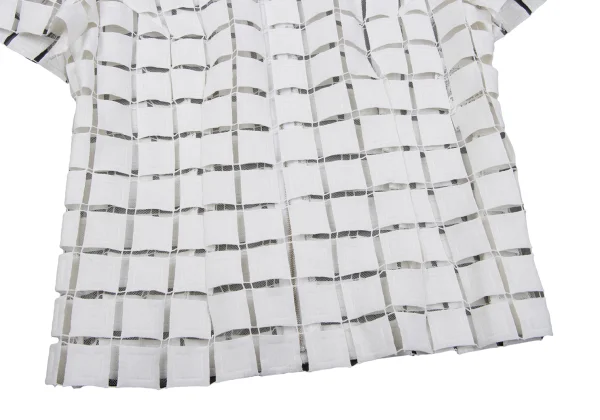 COMME des GARCONS Box Tulle Layered Short Sleeve Top K-162834_007