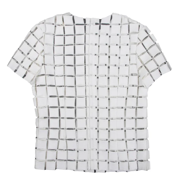 COMME des GARCONS Box Tulle Layered Short Sleeve Top K-162834_008