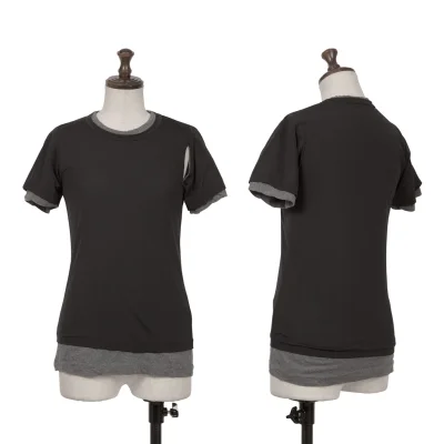 COMME des GARCONS Different Materials Layered T Shirt