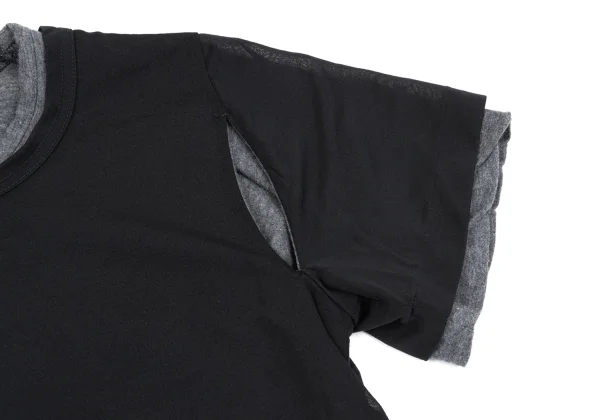 COMME des GARCONS Different Materials Layered T Shirt K-162835_004