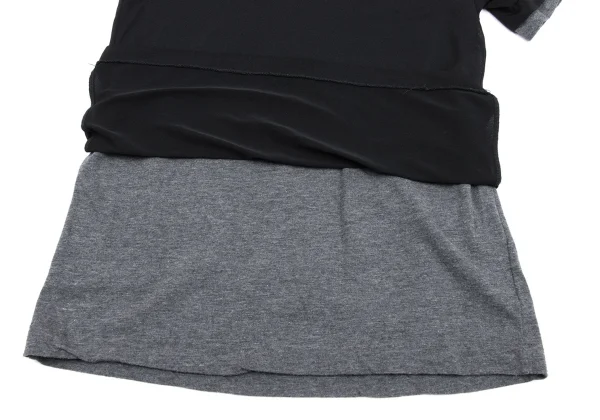 COMME des GARCONS Different Materials Layered T Shirt K-162835_008