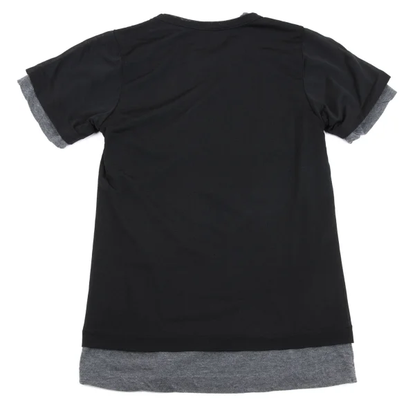 COMME des GARCONS Different Materials Layered T Shirt K-162835_010