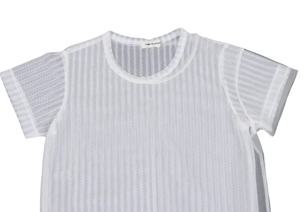 COMME des GARCONS See-through Layered T Shirt K-162837_003