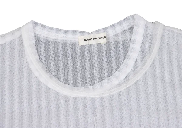 COMME des GARCONS See-through Layered T Shirt K-162837_004