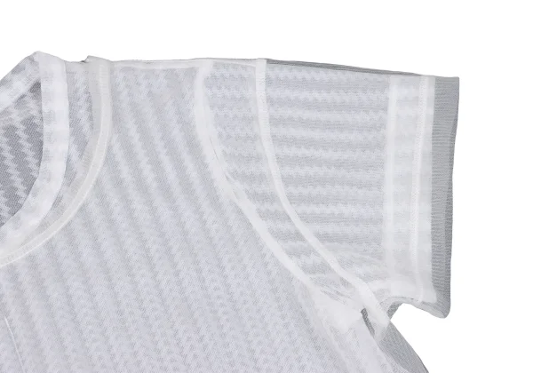 COMME des GARCONS See-through Layered T Shirt K-162837_005