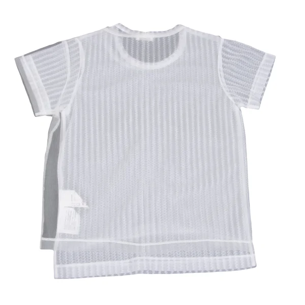COMME des GARCONS See-through Layered T Shirt K-162837_009