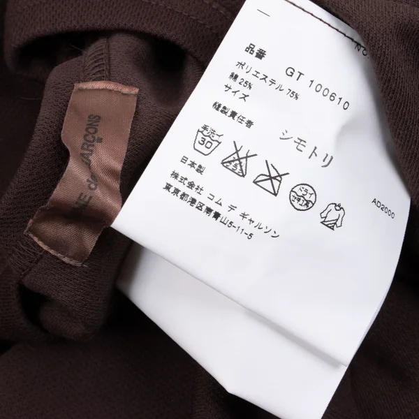 COMME des GARCONS Dyed Jersey T Shirt K-162839_009