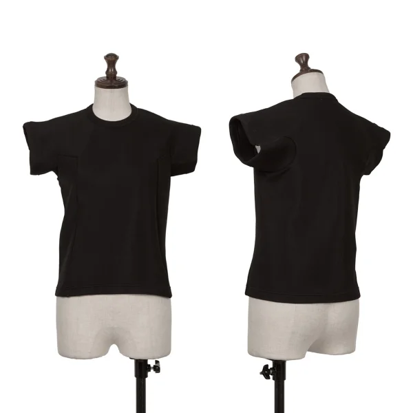 COMME des GARCONS Bonded Stretch T Shirt Black XS-S K-162841_001