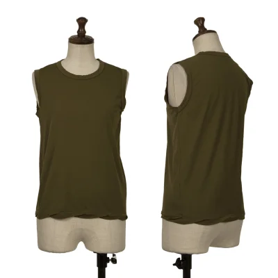 COMME des GARCONS Dyed Poly Tank Top