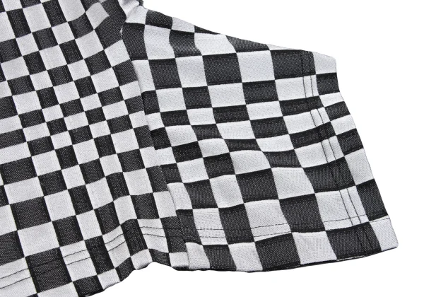 JUNYA WATANABE COMME des GARCONS Washed Checker Flag Short Sleeve T-shirt K-162849_007