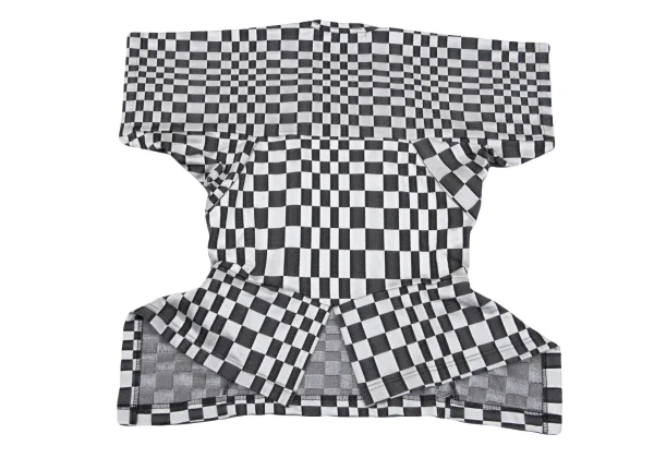 JUNYA WATANABE COMME des GARCONS Washed Checker Flag Short Sleeve T-shirt K-162849_009