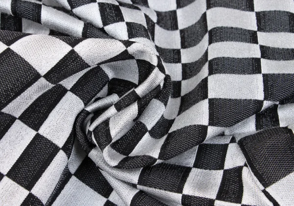 JUNYA WATANABE COMME des GARCONS Washed Checker Flag Short Sleeve T-shirt K-162849_011