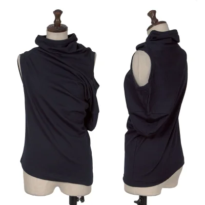 robe de chambre COMME des GARCONS Wool Drape Design Deformed T-shirt