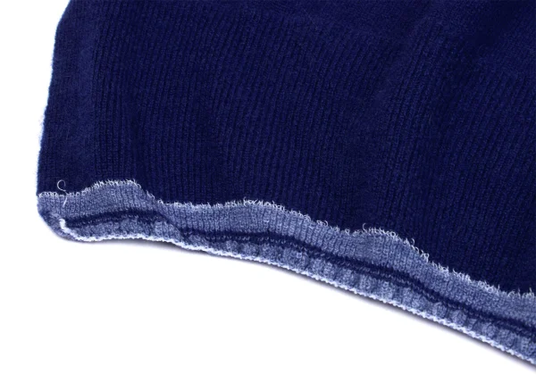 robe de chambre COMME des GARCONS Cashmere Ribbed Knit Stole K-162855_003