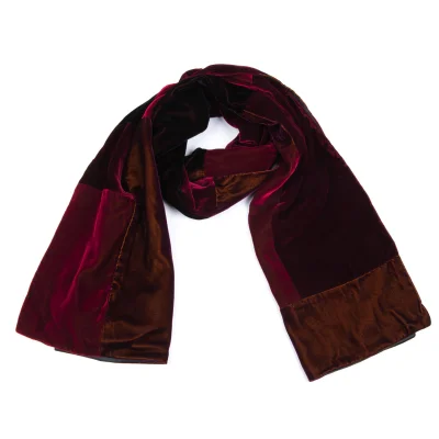 COMME des GARCONS Velour Patchwork Stole