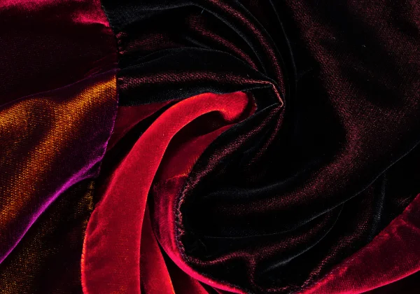 COMME des GARCONS Velour Patchwork Stole K-162856_005