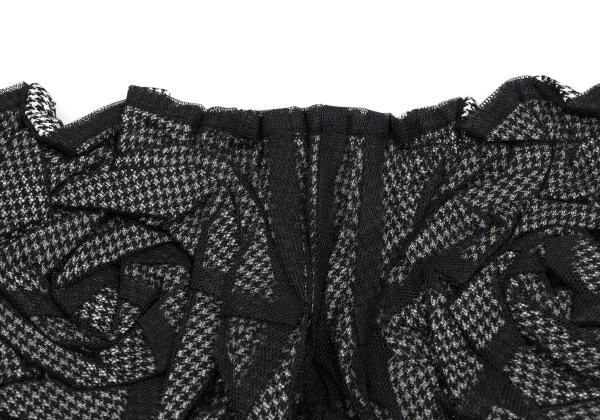 COMME des GARCONS Mesh Layered Floral Corsage Corset K-162857_003
