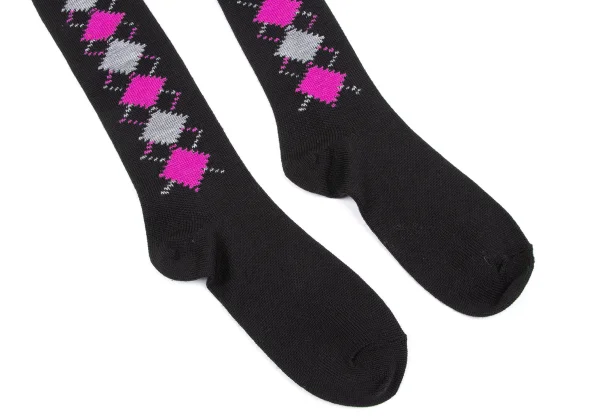 COMME des GARCONS Lace Switching Sock Tights K-162859_007