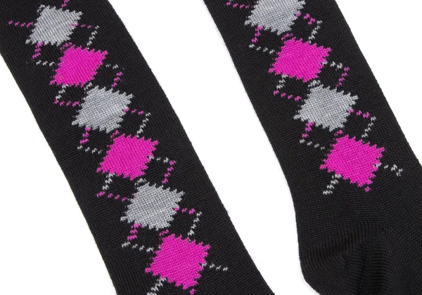 COMME des GARCONS Lace Switching Sock Tights K-162859_008