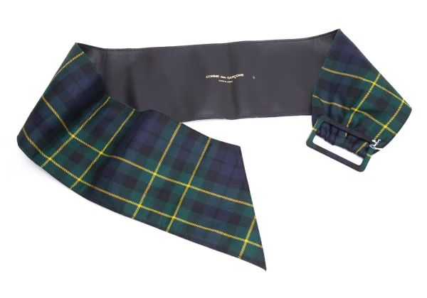 COMME des GARCONS Checker Wide Belt K-162860_003