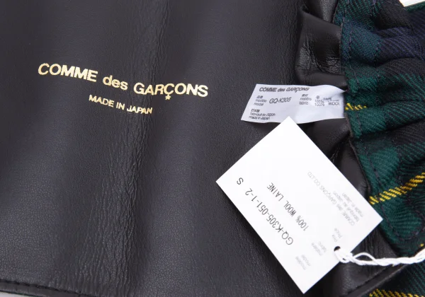 COMME des GARCONS Checker Wide Belt K-162860_008